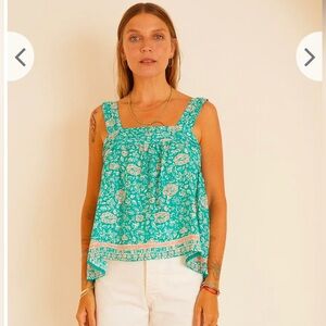NATALIE MARTIN Jasmine Silk Top, XS